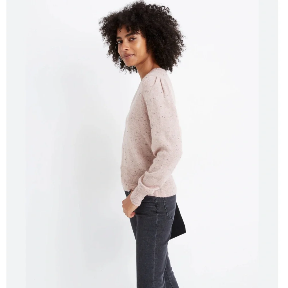H1 Madewell‎ Donegal Westgate V-Neck Sweater in Coziest Yarn